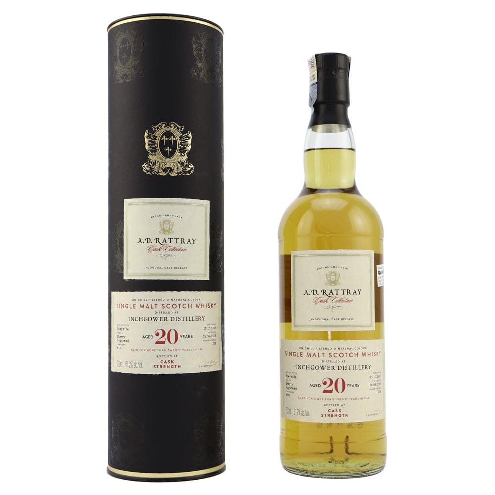 Inchgower 20 Year Old 1997 Cask Collection A.D Rattray