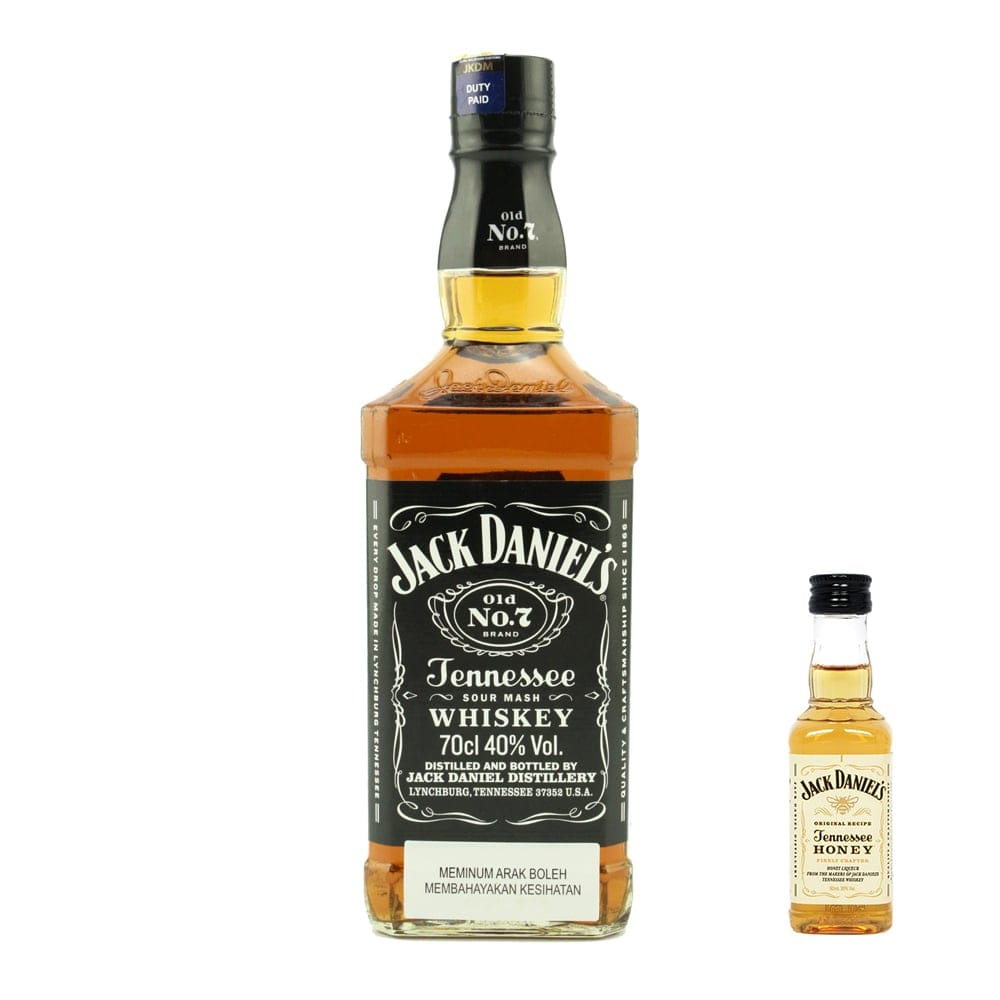 JACK DANIEL’S Old No.7 Black Label With Miniature