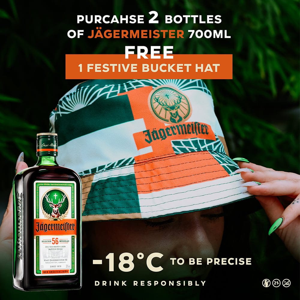 JAGERMEISTER Liqueur With Hat