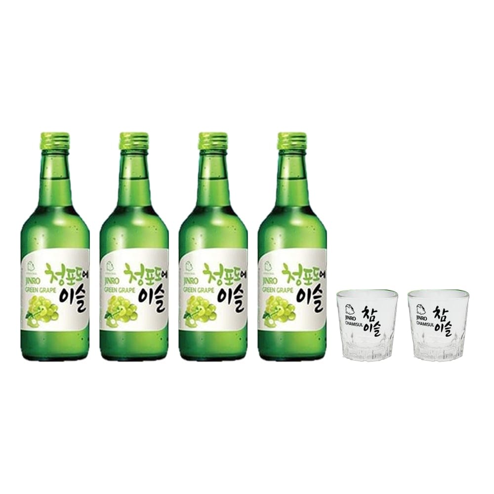 JINRO Greengrape Soju Pack (4 in 1)