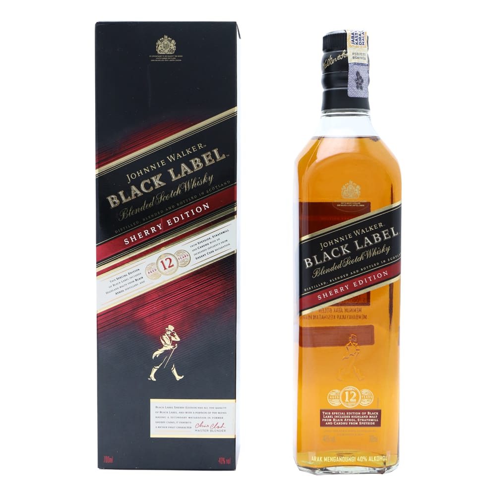 JOHNNIE WALKER Black Label Sherry Edition