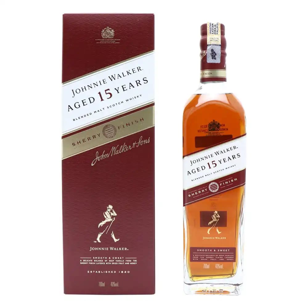 JOHNNIE WALKER 15 Year Old Sherry Finish 55