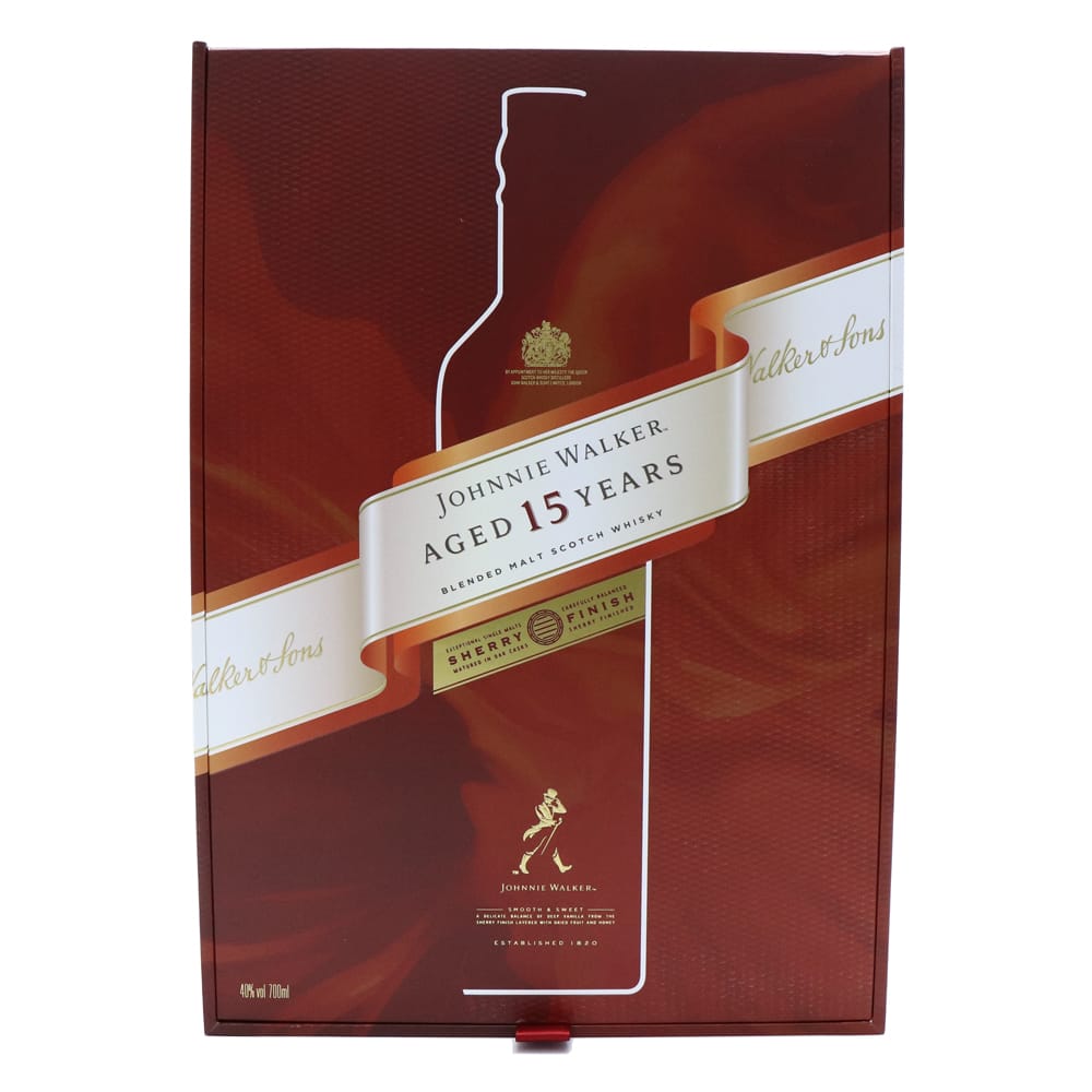 JOHNNIE WALKER 15 Years Sherry Value Added Pack