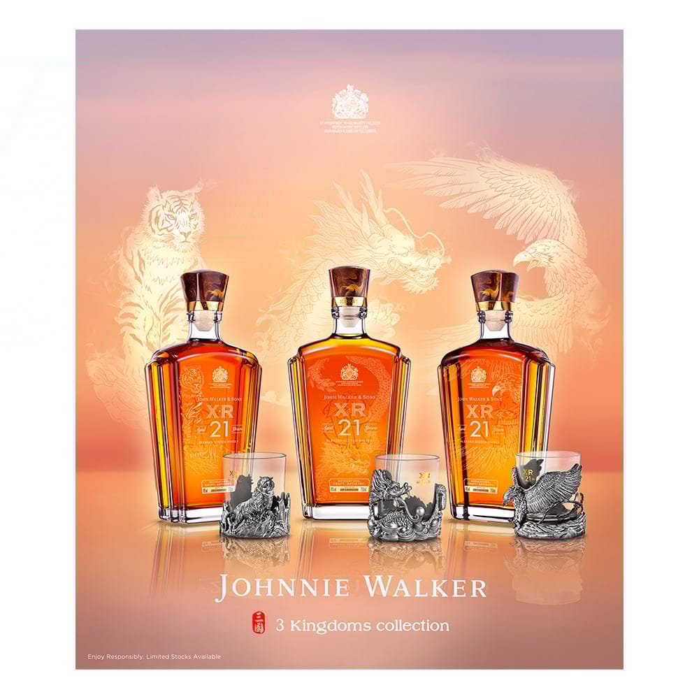 JOHNNIE WALKER 3 Kingdoms Collection