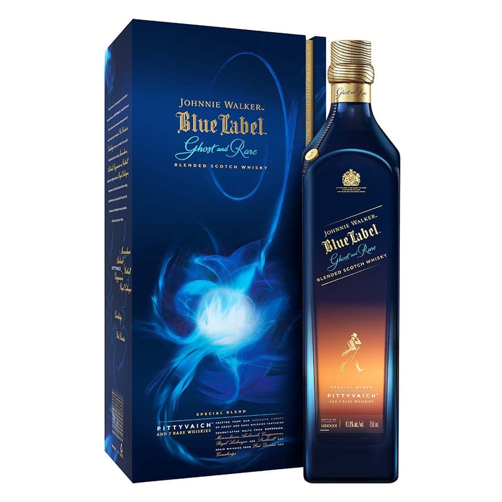 JOHNNIE WALKER Announces Blue Label Ghost And Rare Pittyvaich