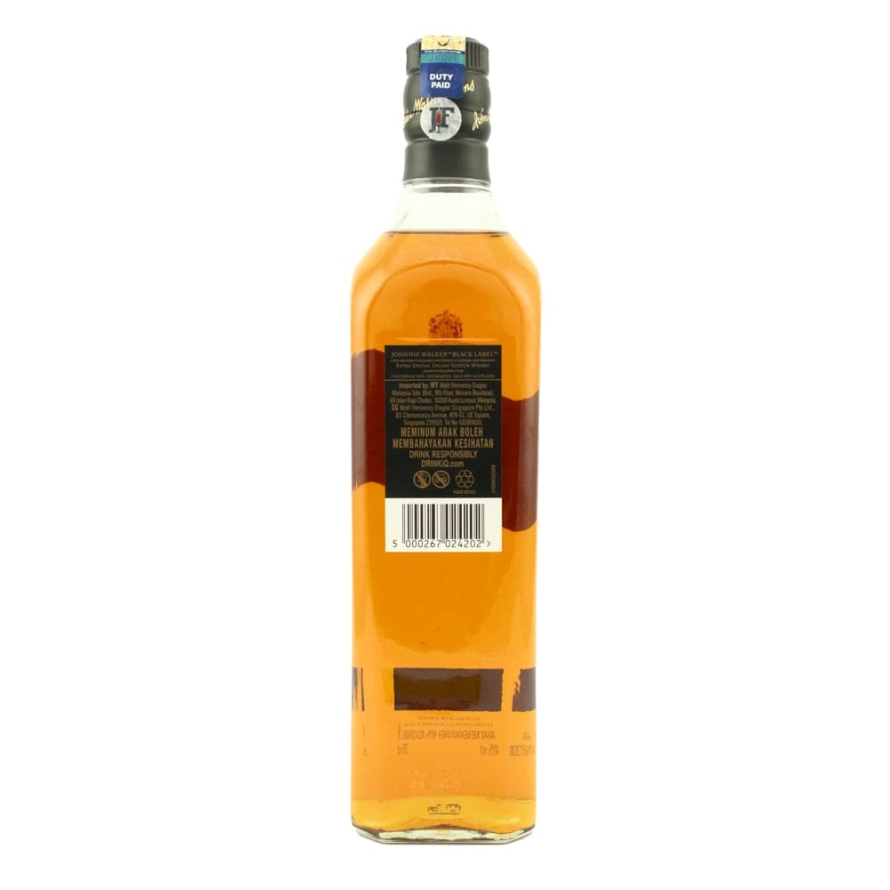 JOHNNIE WALKER Black Label 12 Year Old