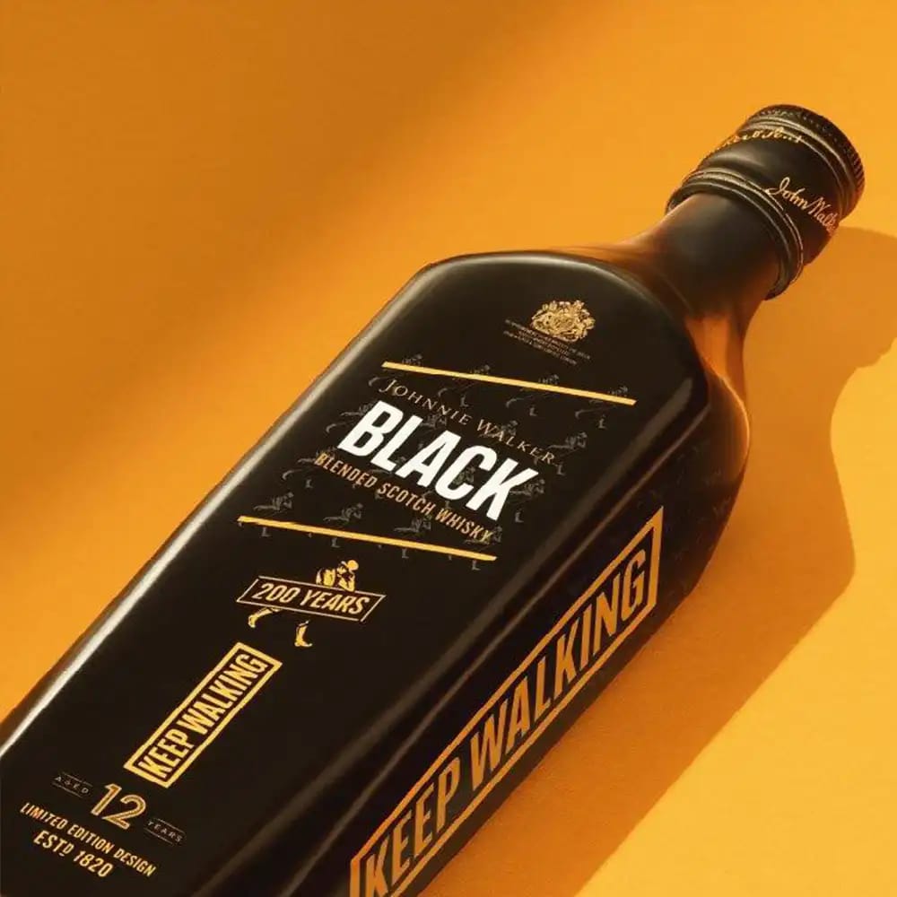 JOHNNIE WALKER Black Label 200th Year Anniversary Edition 11