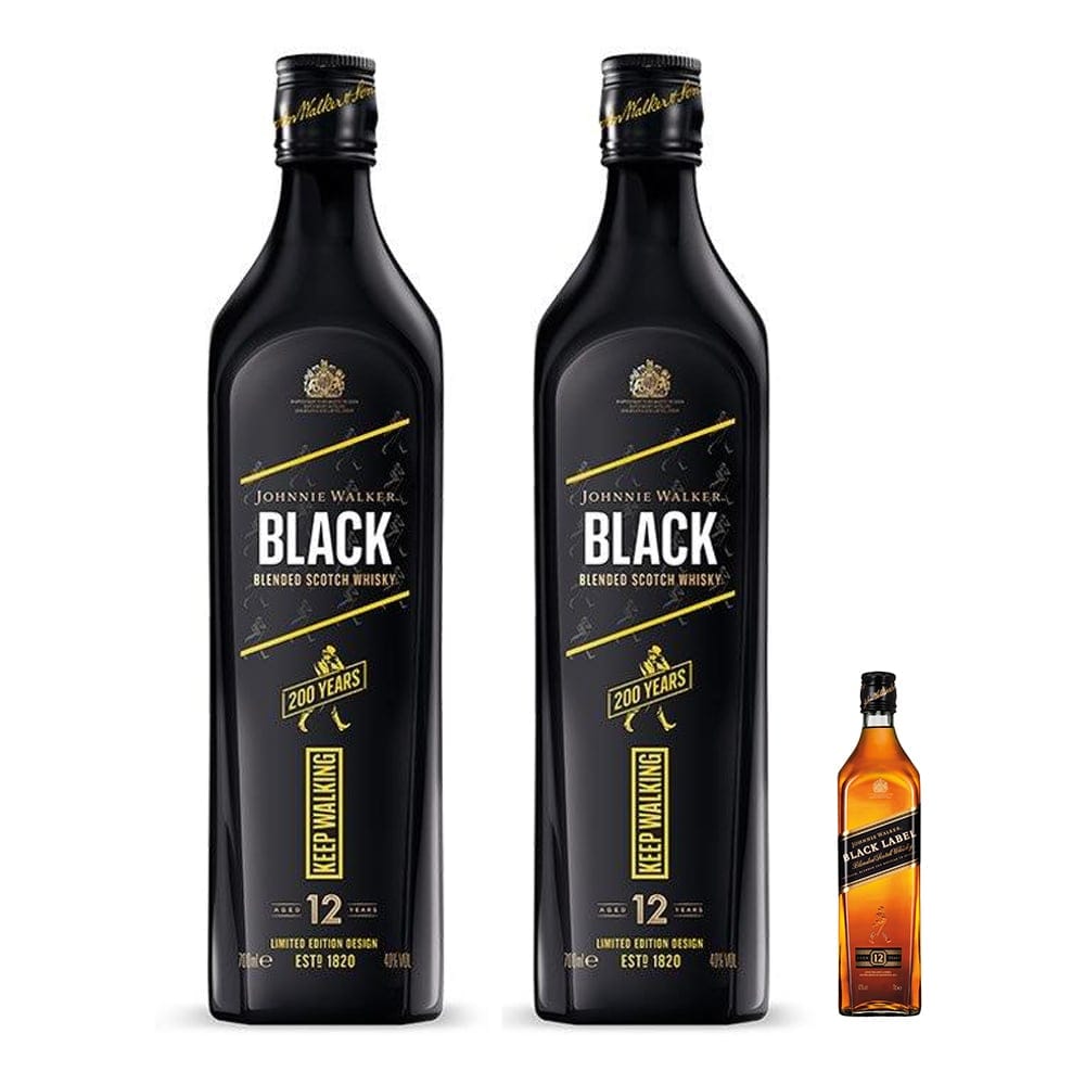JOHNNIE WALKER Black Label 200th Year Anniversary Edition Combo 888
