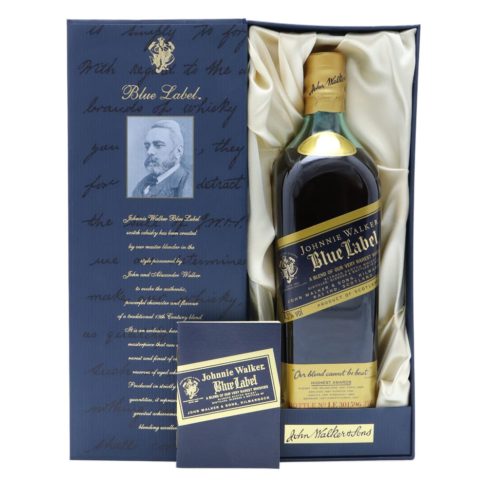 JOHNNIE WALKER Blue Label Old Bottle