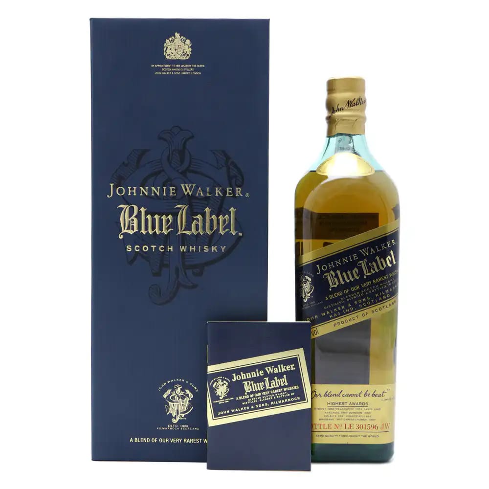 JOHNNIE WALKER Blue Label Old Bottle