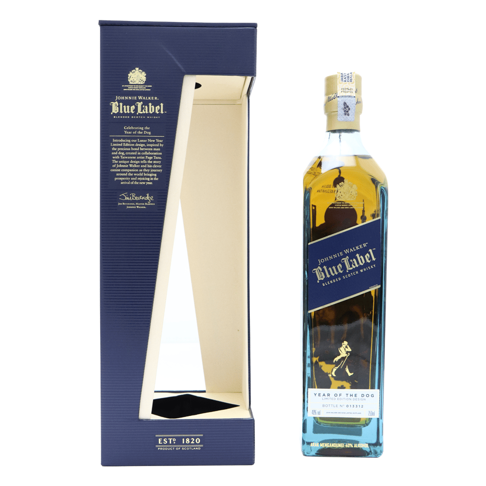 JOHNNIE WALKER Blue Label Year of Dog Limited Edition