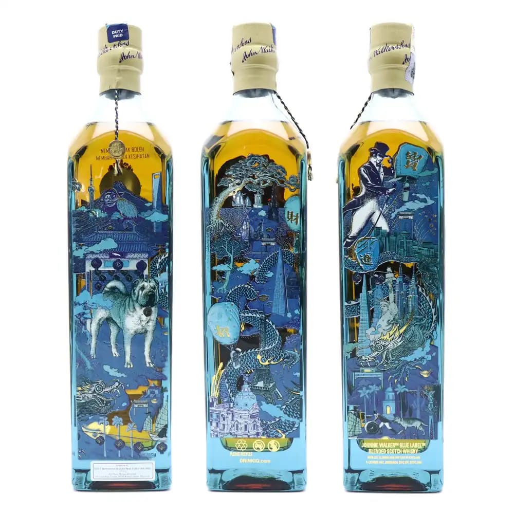 JOHNNIE WALKER Blue Label Year of Dog Limited Edition