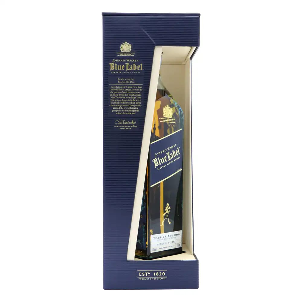 JOHNNIE WALKER Blue Label Year of Dog Limited Edition