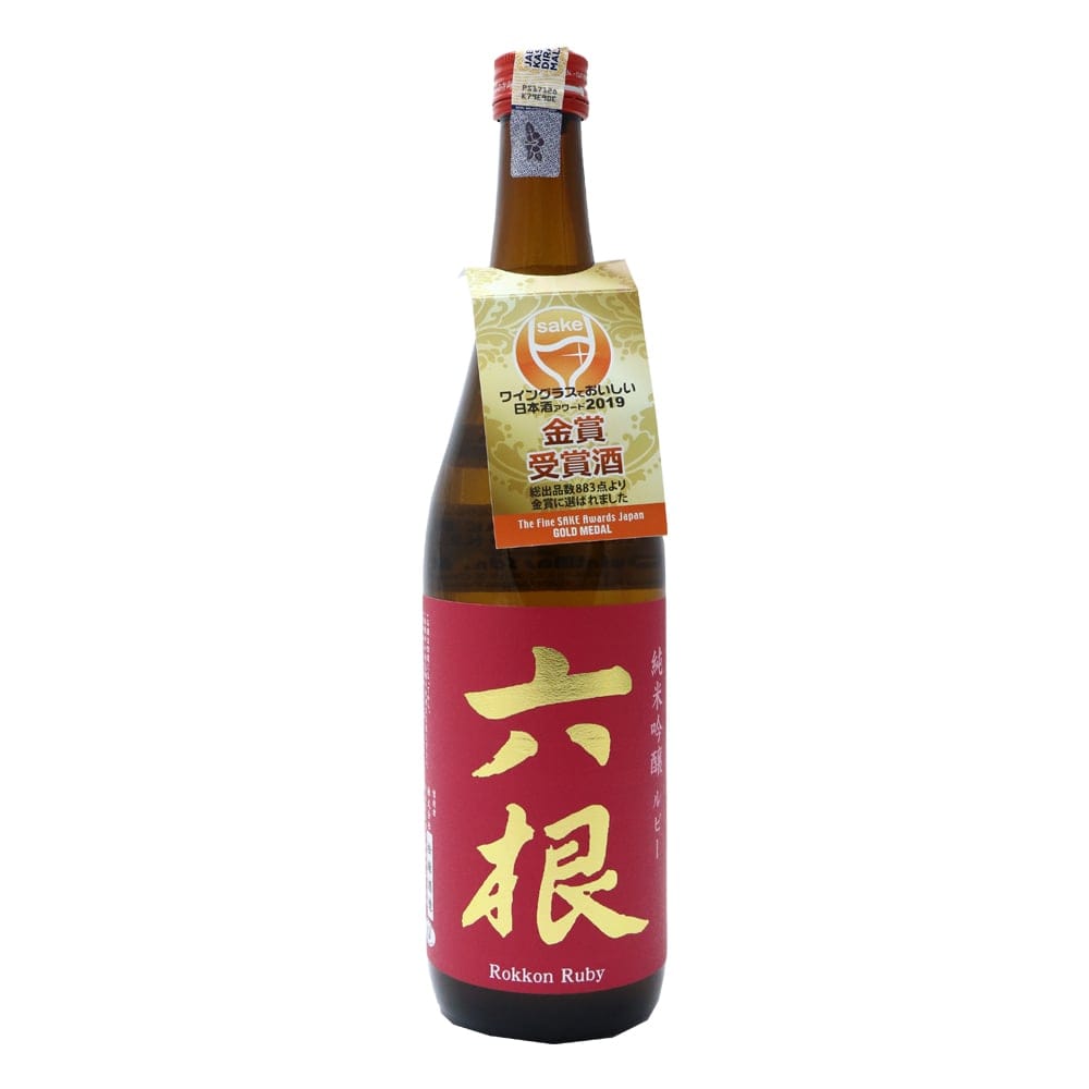 JUNMAI Ginjo Rokkon Ruby 3