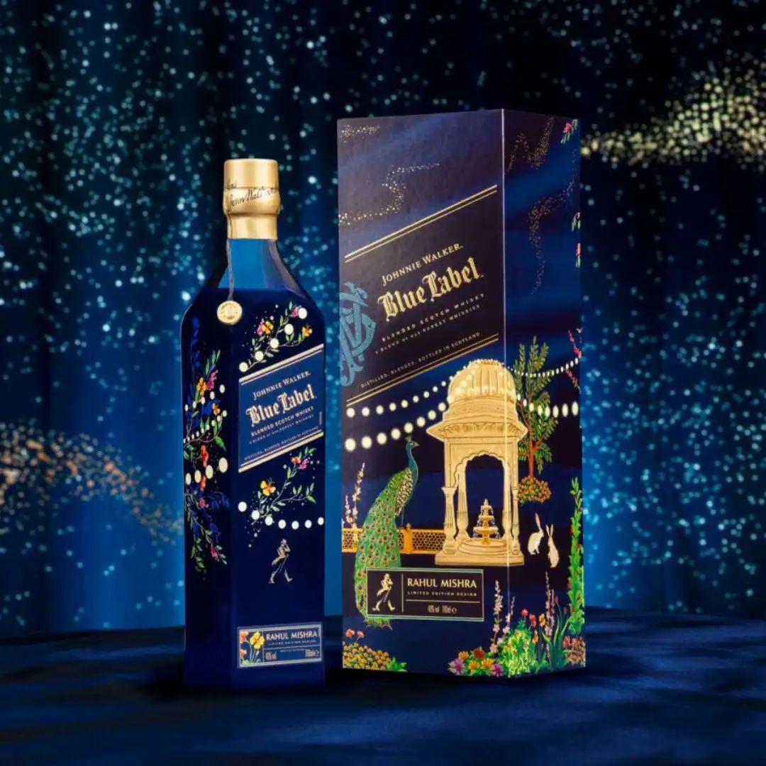 Johnnie Walker Blue Label Rahul Mishra Diwali Limited Edition 2