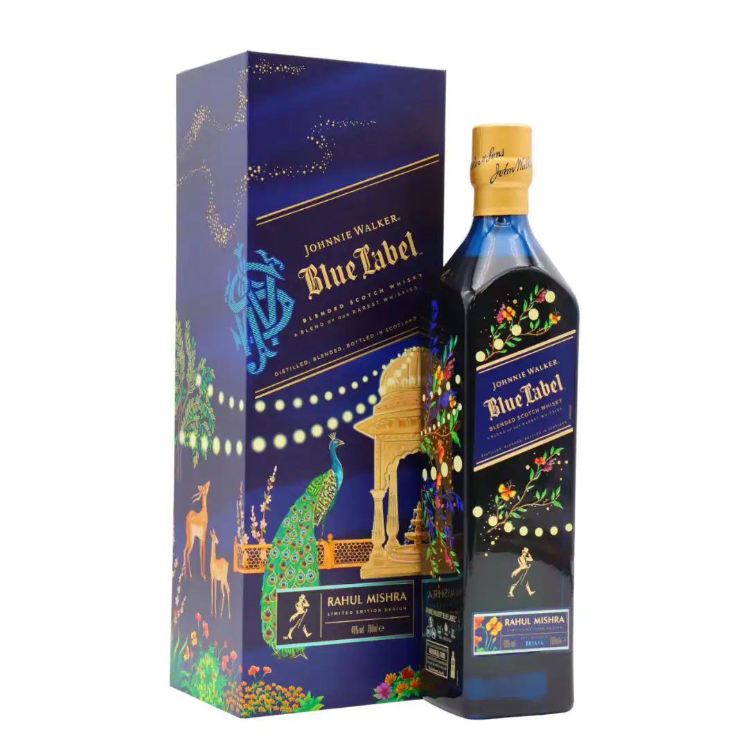 Johnnie Walker Blue Label Rahul Mishra Diwali Limited Edition 70cl