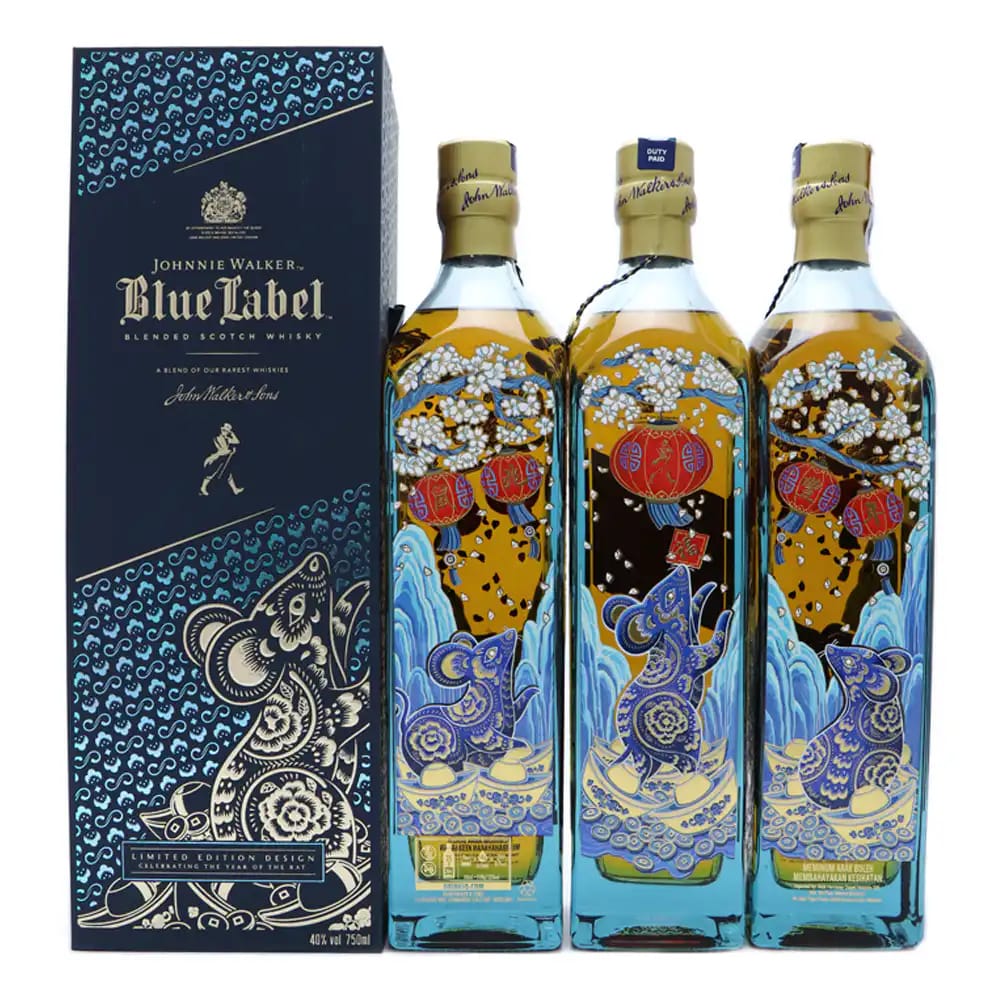 Johnnie Walker Blue Label Year of the Rat Limited Edition Design - Image 2