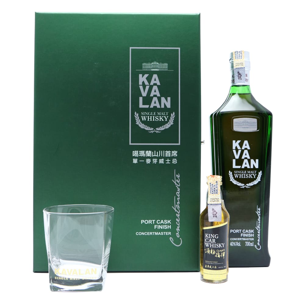 KAVALAN Concertmaster Port Cask Finish Gift Pack