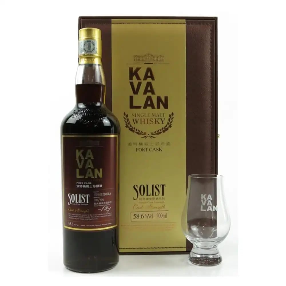 KAVALAN Solist Port Cask Gift Set