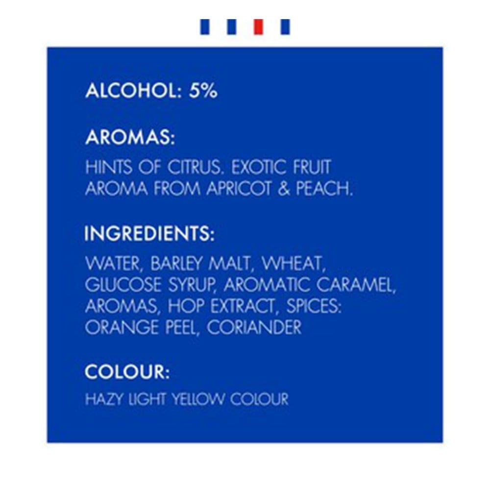 Kronenbourg 1664 Blanc Beer Can (320ml x 24) 1