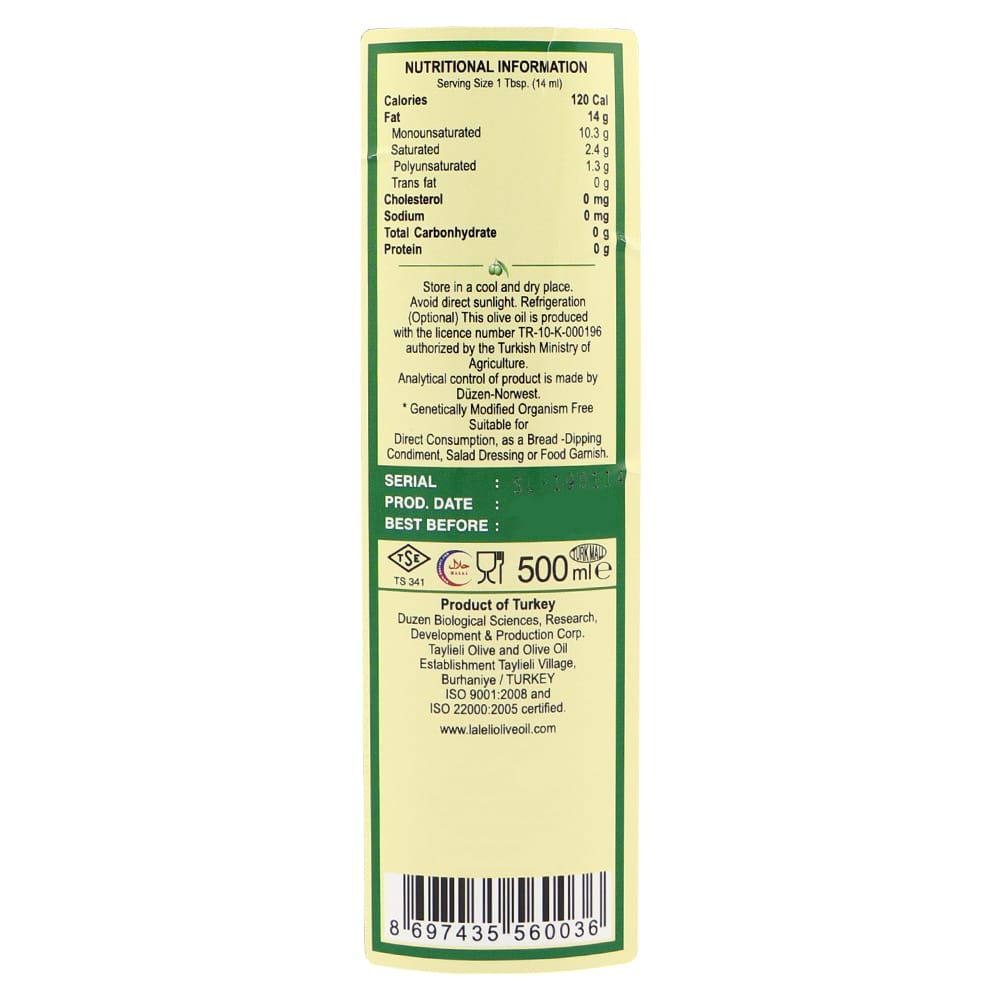 LALELI Selection Extra Virgin Olive Oil