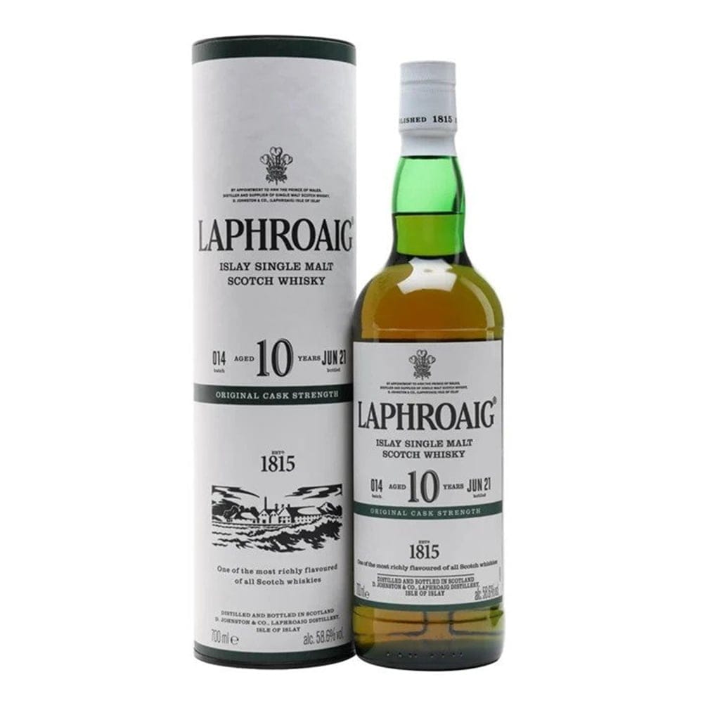 LAPHROAIG 10 Year Old Cask Strength - Batch 014