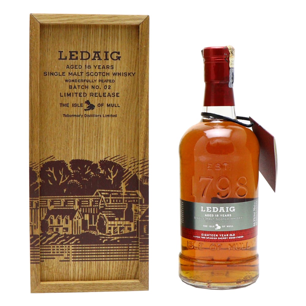 LEDAIG 18 Year Old Batch 2 Sherry Finish