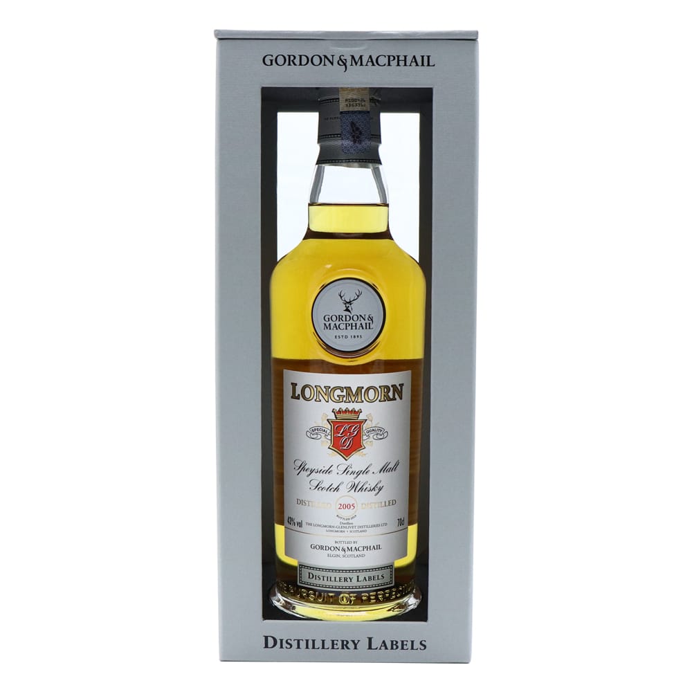 LONGMORN 2005 Distillery Labels Gordon & MacPhail 2