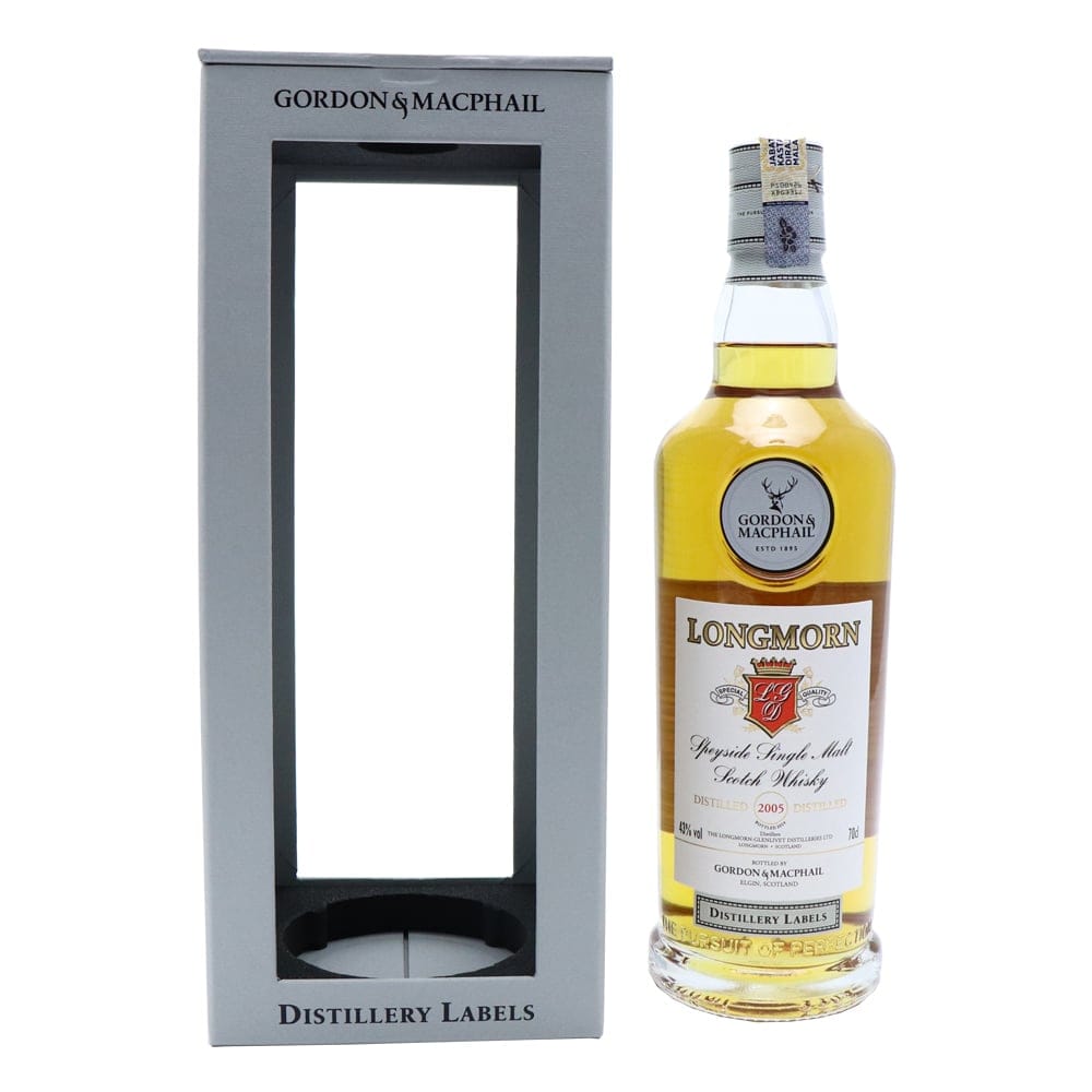 LONGMORN 2005 Distillery Labels Gordon & MacPhail