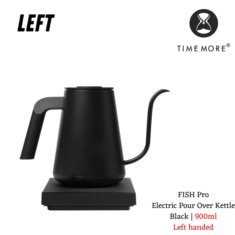 TIMEMORE FISH Pro Electric Pour Over Kettle Black 900ml - Image 2