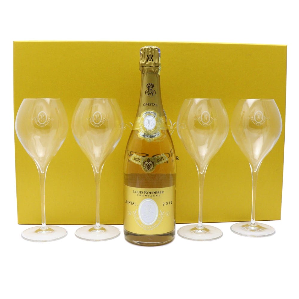 Louis Roederer Champagne Cristal 2012 Gift Pack