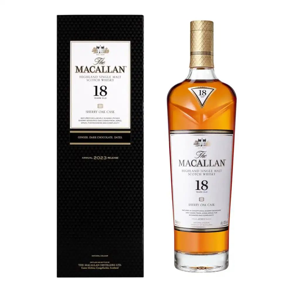 MACALLAN 18 Year Old Sherry Oak 2023 Release