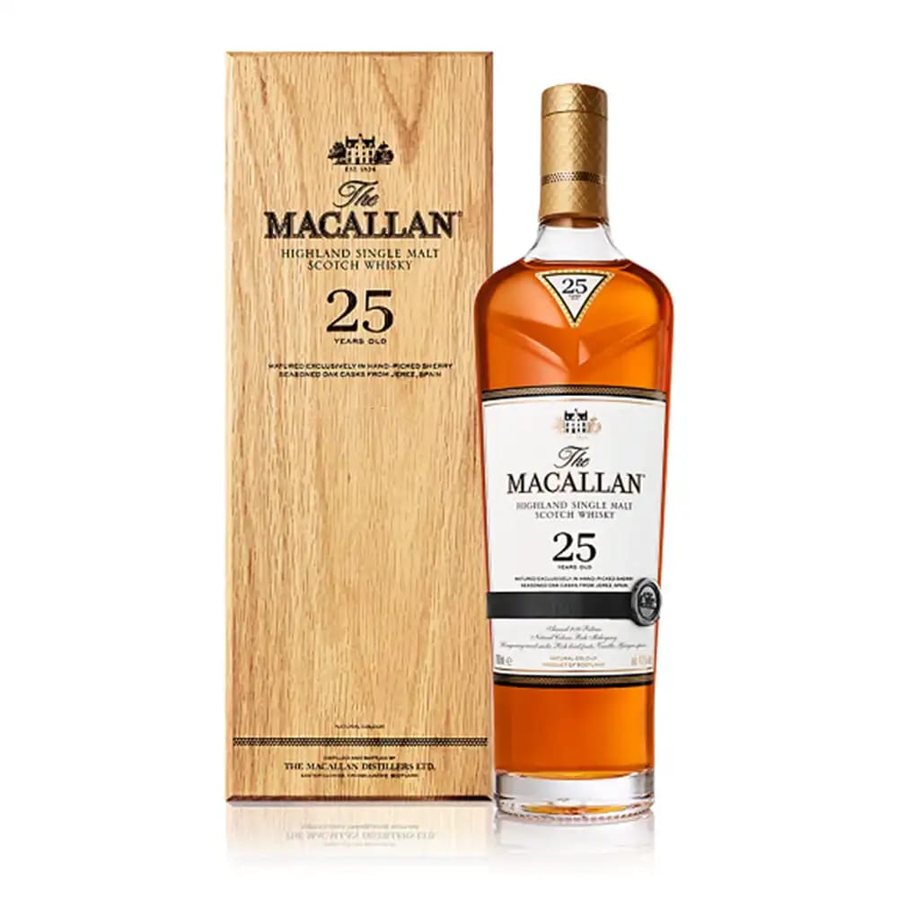 MACALLAN 25 YEAR OLD SHERRY OAK (2022 RELEASE)