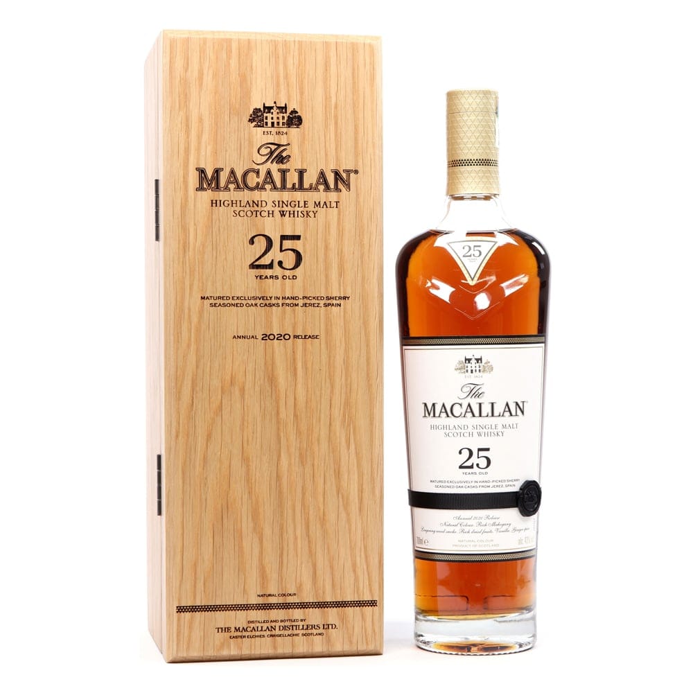 MACALLAN 25 Year Old Sherry Oak (2020 Release)