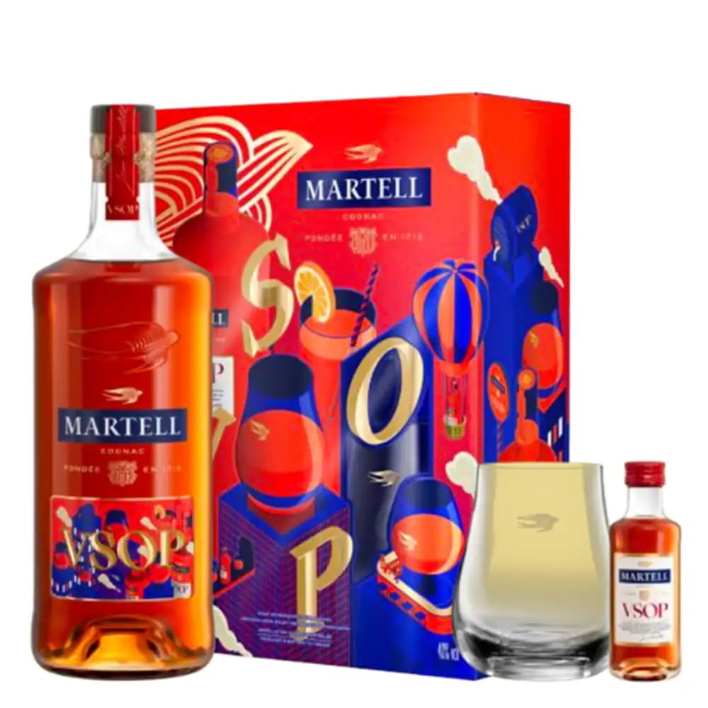 MARTELL VSOP Red Barrel Gift Pack 2025