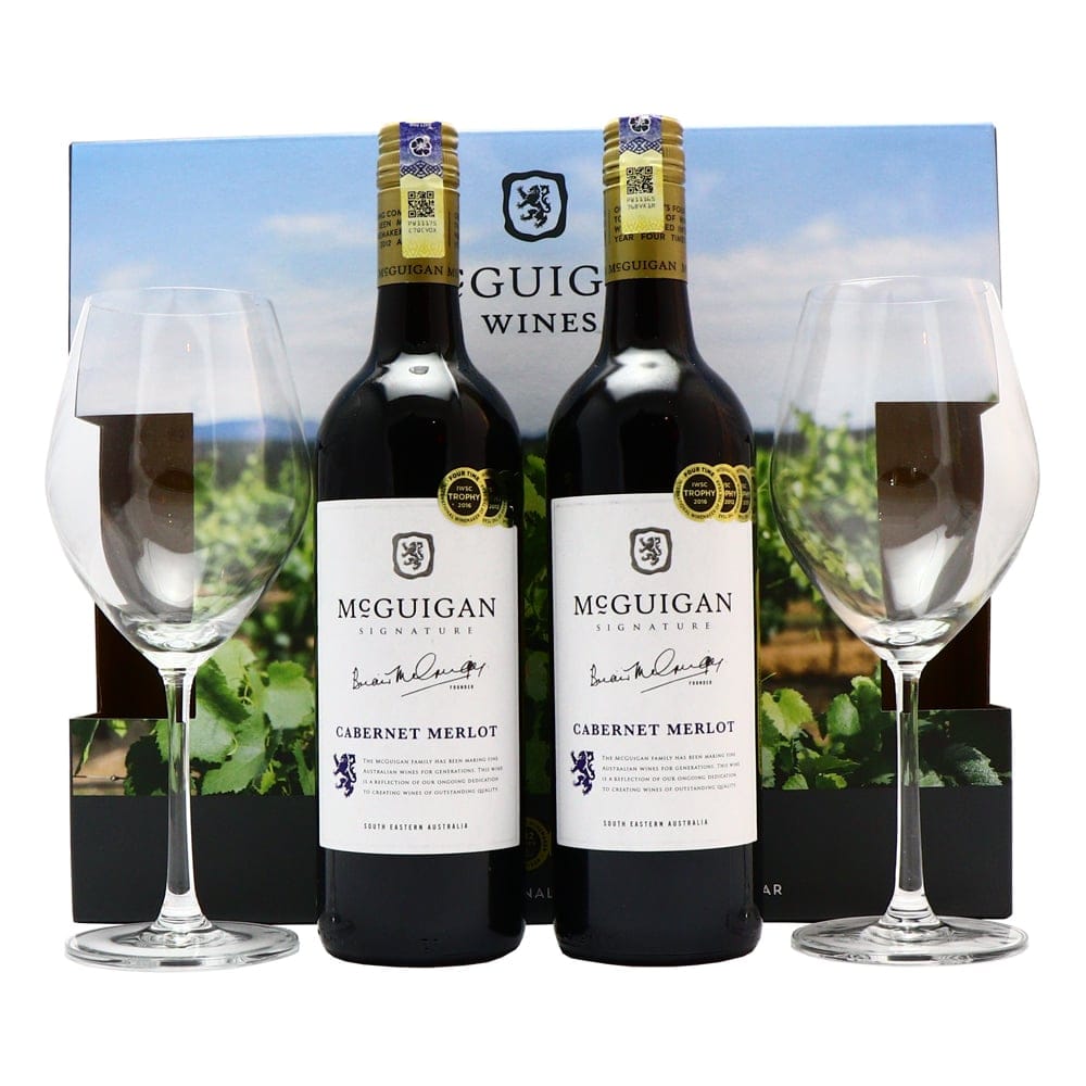 MCGUIGAN Signature Cabernet Merlot Gift Set