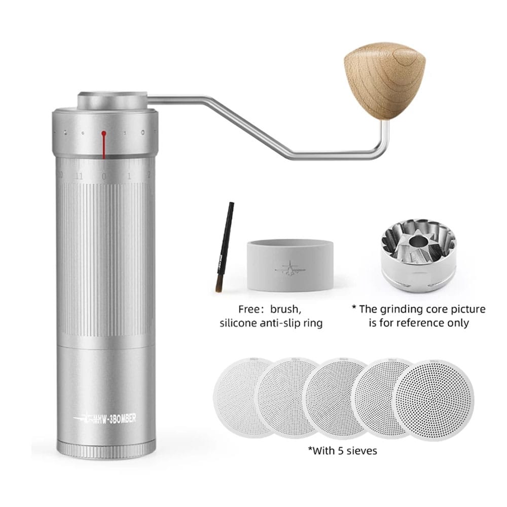 MHW – 3BOMBER Blade R3 Manual Coffee Grinder White