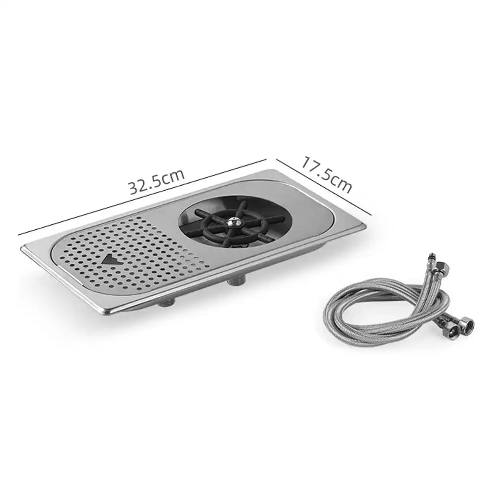 MHW – 3BOMBER Cup Rinser Silver (Small)