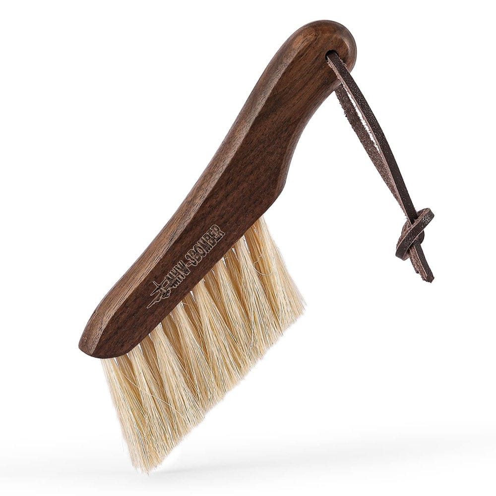 MHW – 3BOMBER Knife Brush Brown (Walnut & White Horse Hair)