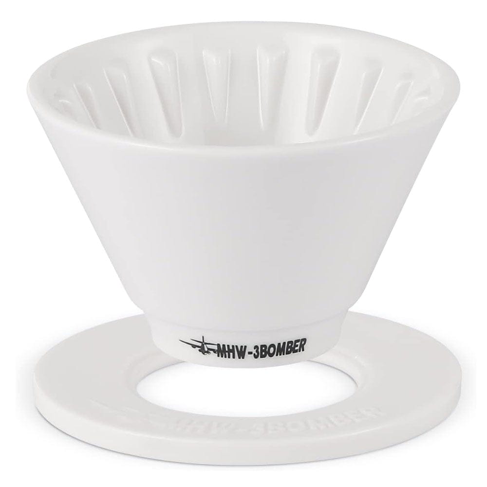 MHW – 3BOMBER Meteor Coffee Dripper White