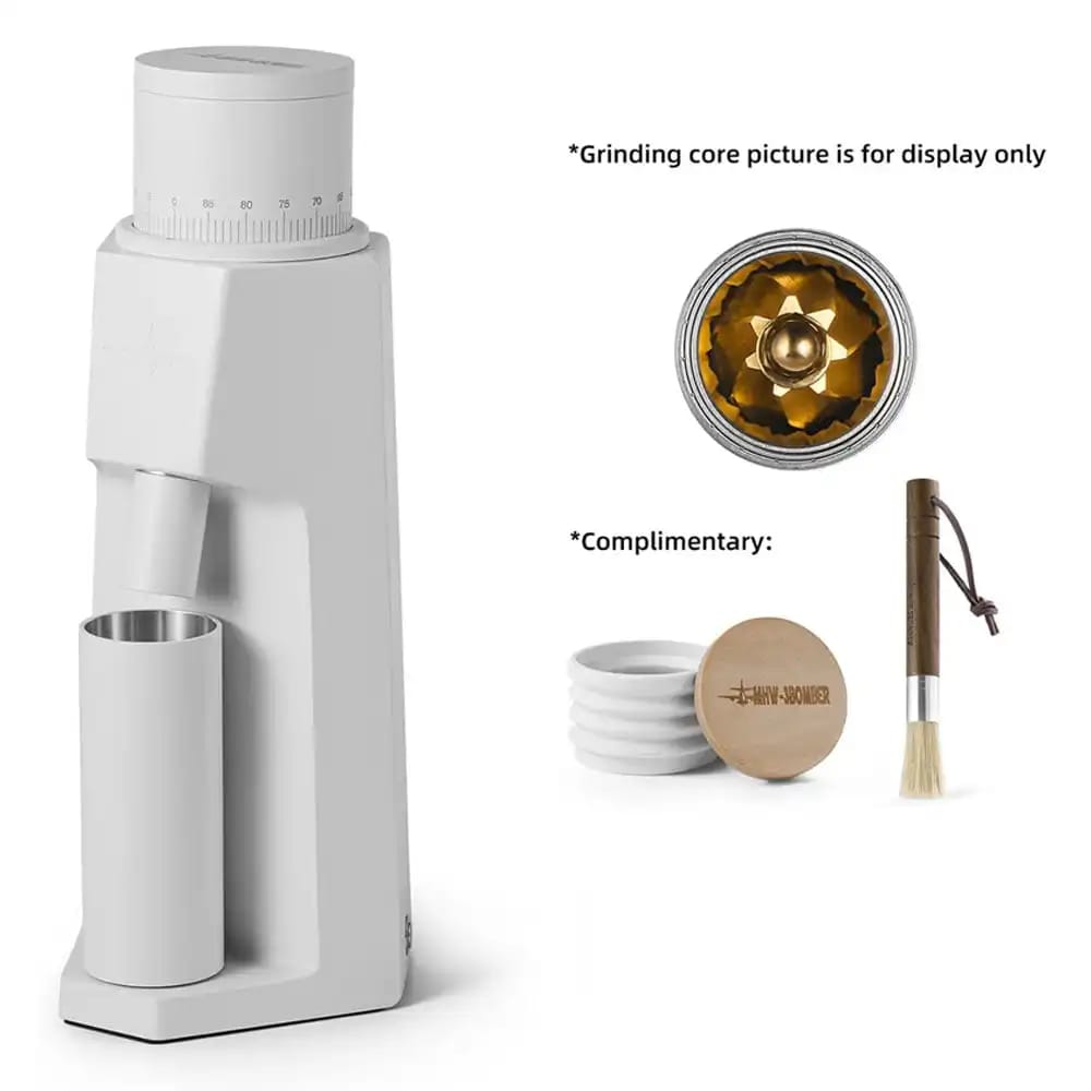 MHW – 3BOMBER Sniper Electric Coffee Grinder (White)