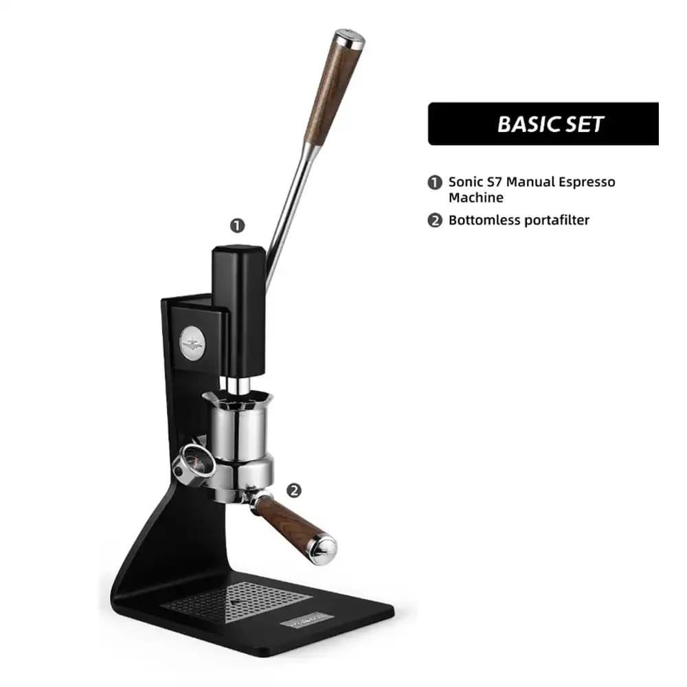 MHW – 3BOMBER Sonic S7 Manual Espresso Machine (Basic Set)