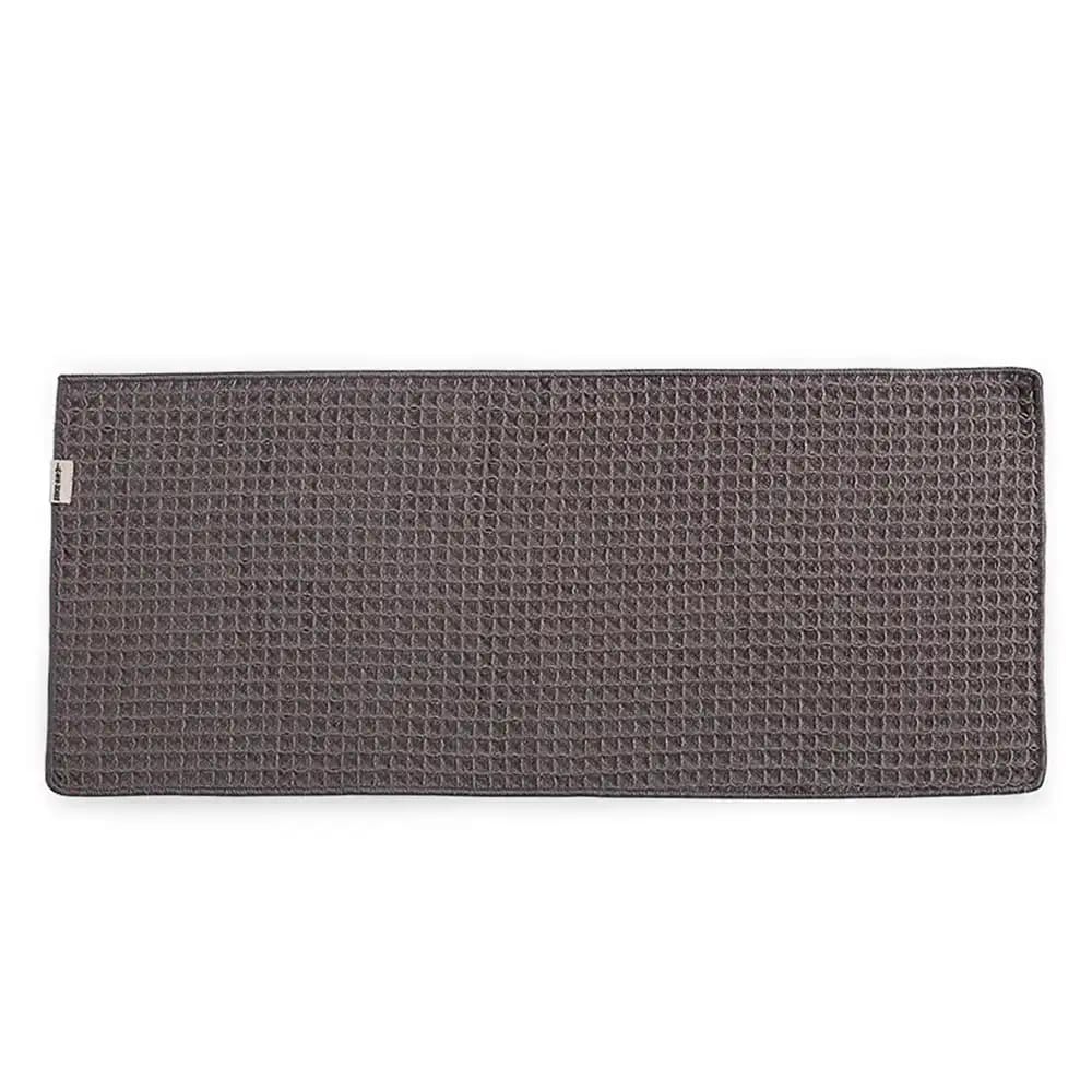 MHW – 3BOMBER Waffle Towels Dark Grey – 30cmX70cm