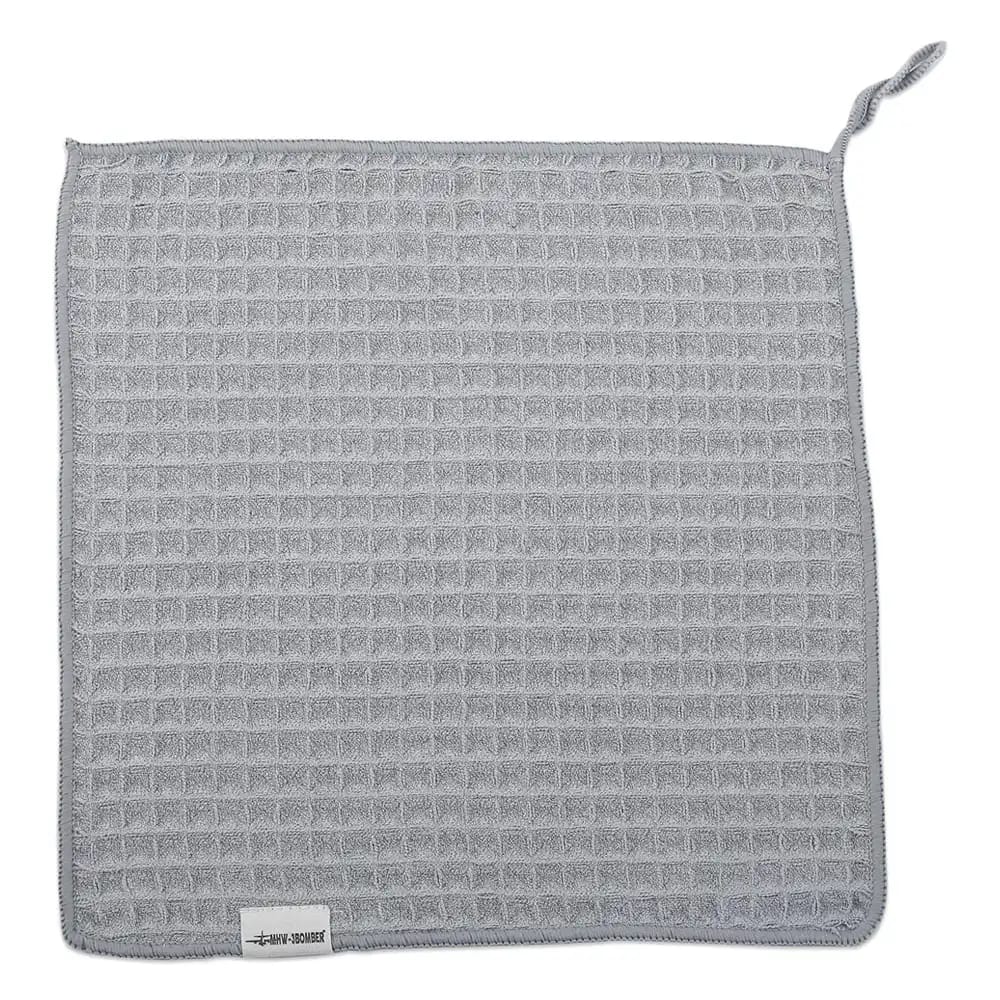 MHW – 3BOMBER Waffle Towels Grey – 30cm*30cm