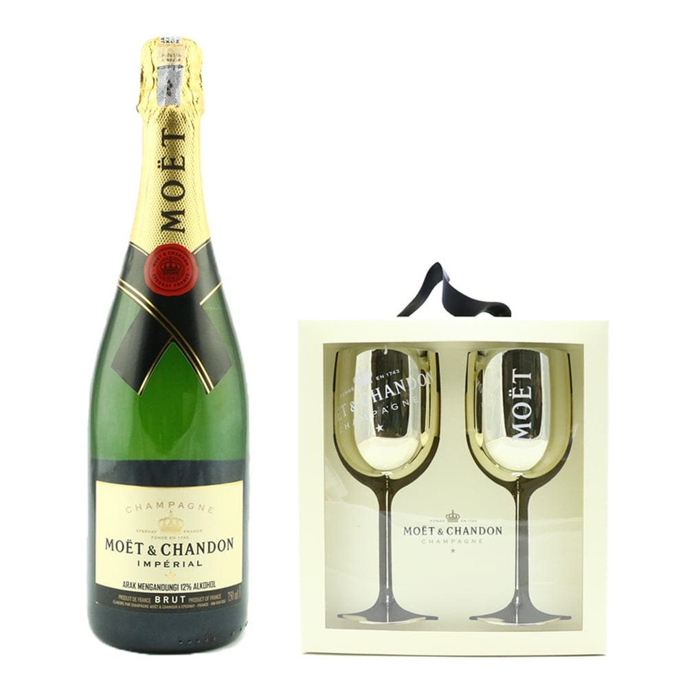 MOET & CHANDON Brut Imperial With Glass