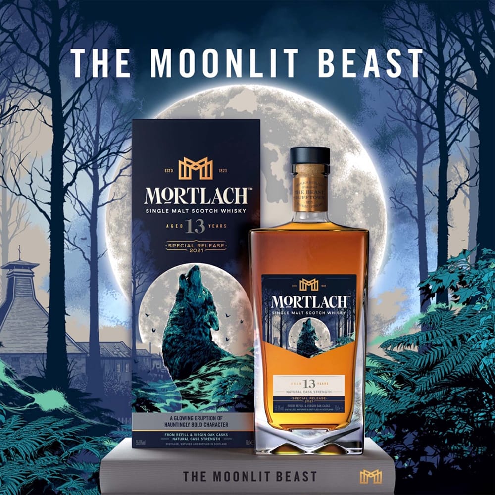 MORTLACH 13 Year Old The Moonlit Beast Legend Untold Collection
