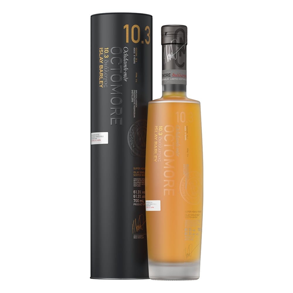 OCTOMORE 10.3 114 Ppm 6 Aged YEARS (Super Heavily Peated)