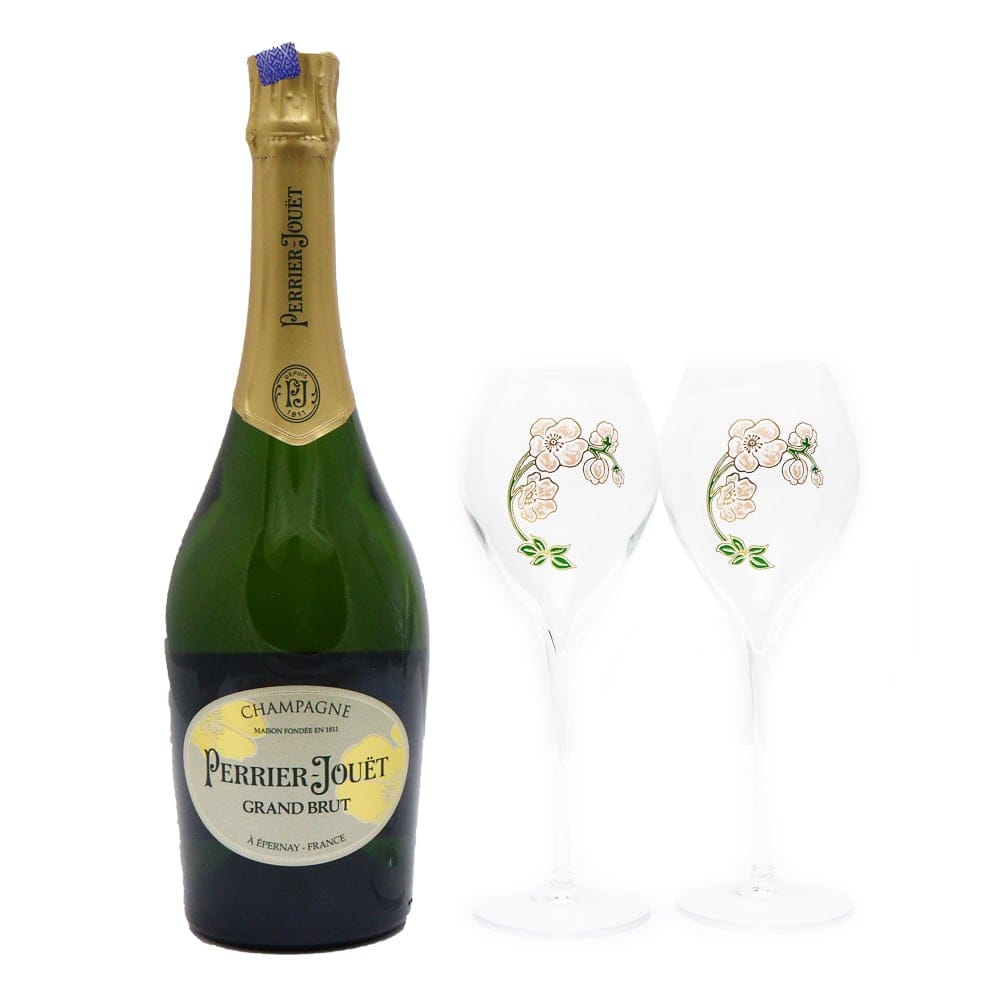 PERRIER JOUET Grand Brut Gift Set