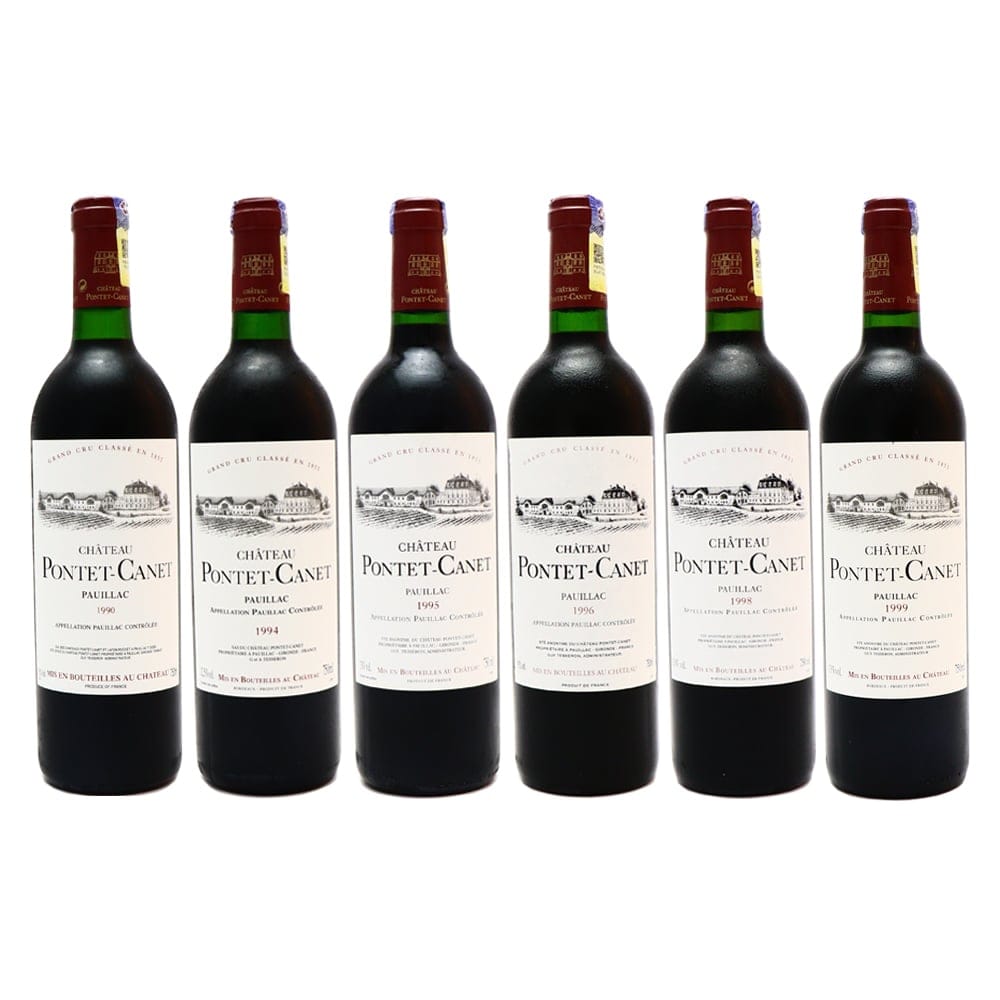 PONTET CANET Collection 1990s-1999s