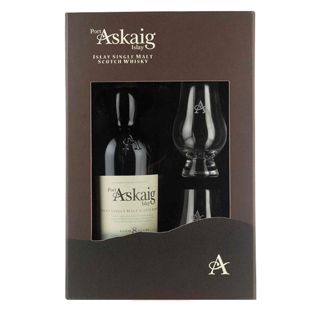 PORT ASKAIG 8 Year Old Glass Set